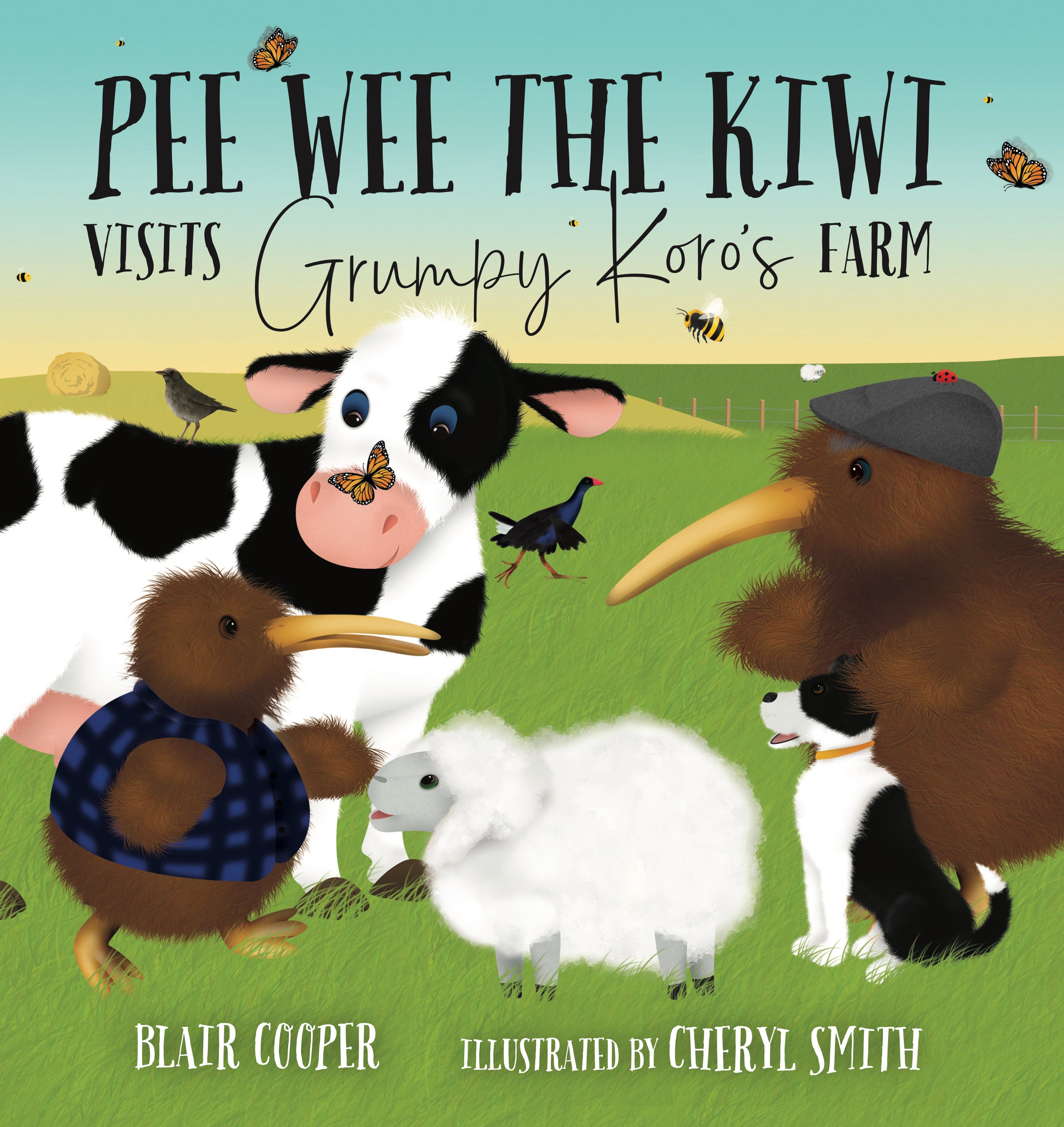 Pee Wee the Kiwi Visits Grumpy Koros Farm By Blair Cooper